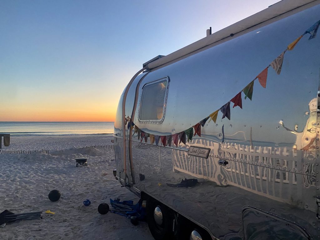 vintage airstream in Destin Florida